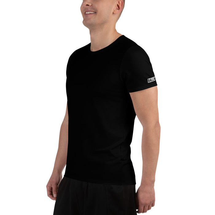 Männer Sport-T-Shirt - Schwarz