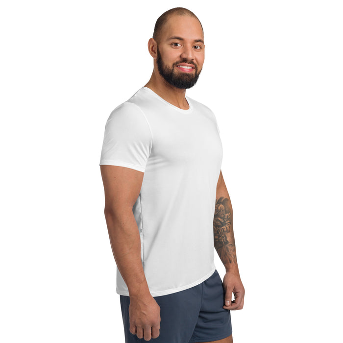 Männer Sport-T-Shirt - Weiß