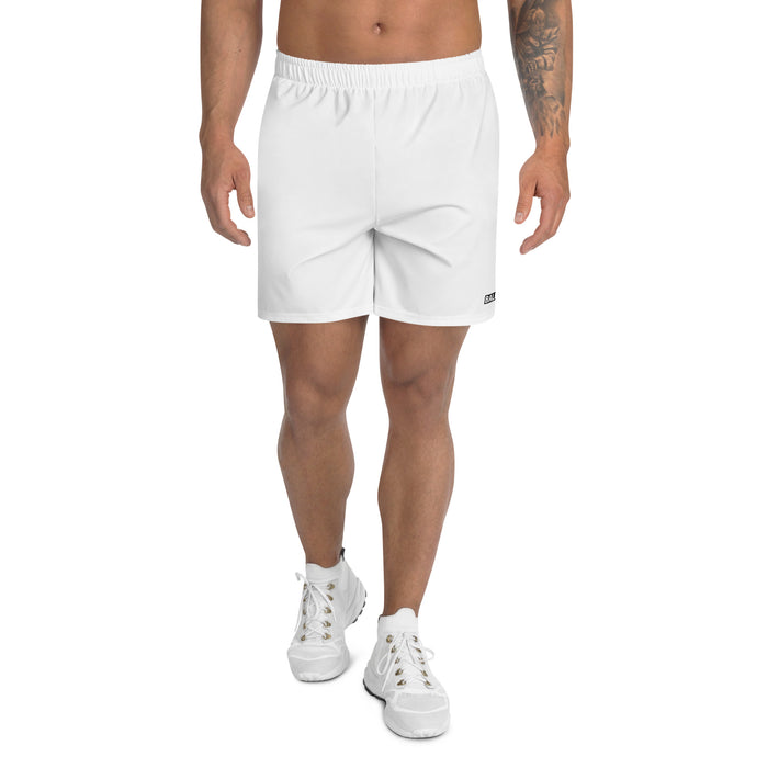 Recycelte kurze Sporthose für Männer - Weiß