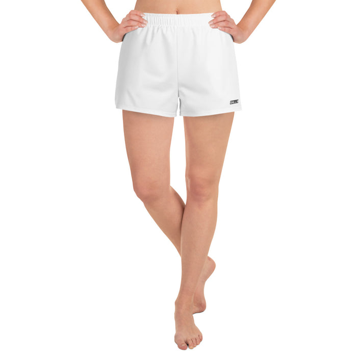 Recycelte kurze Sporthose für Frauen - Weiß