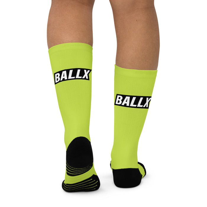 Padelball Crew Socken - Hellgrün