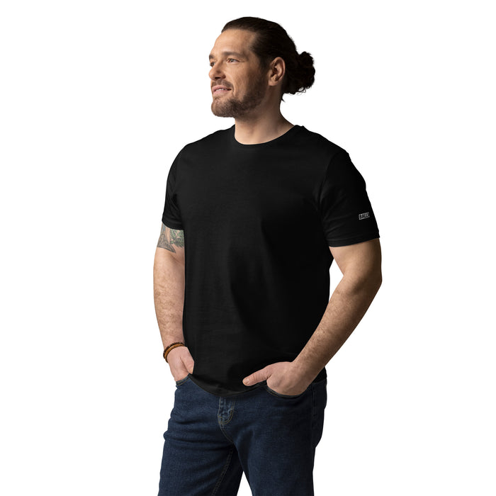 Tischtennis Bio-Baumwoll-T-Shirt für Männer (dunkel)