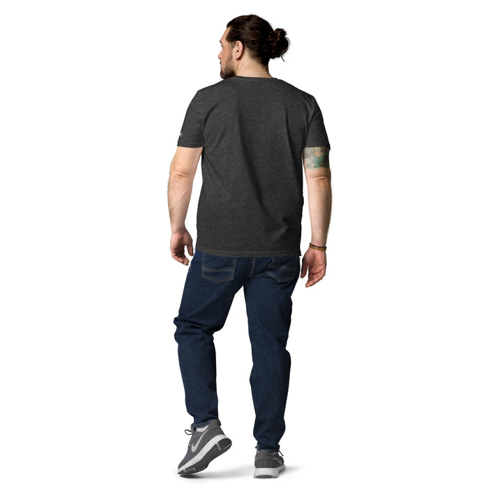 Tischtennis Bio-Baumwoll-T-Shirt für Männer (dunkel)
