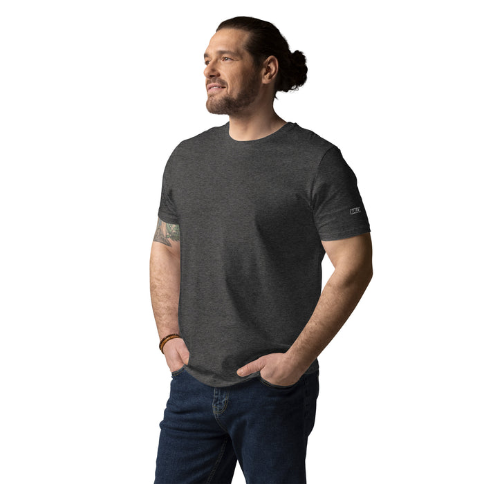 Pickleball Bio-Baumwoll-T-Shirt für Männer (dunkel)