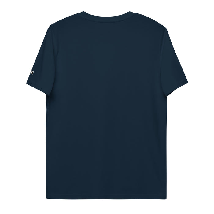 Tischtennis Bio-Baumwoll-T-Shirt für Frauen (dunkel)