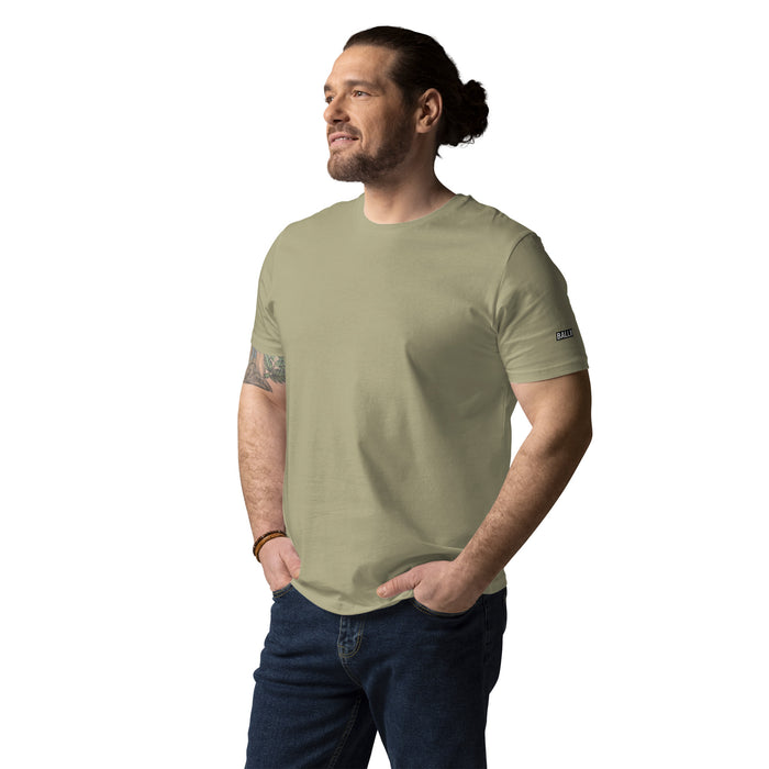 Tennis Bio-Baumwoll-T-Shirt für Männer (hell)
