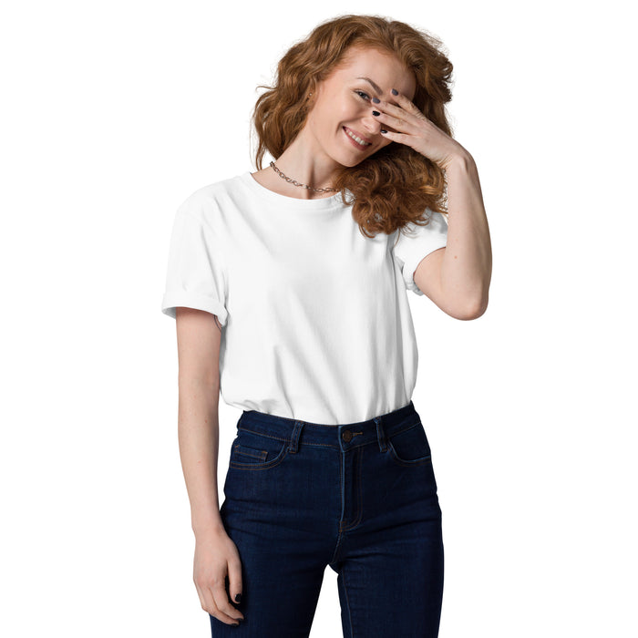 Padelball Bio-Baumwoll-T-Shirt für Frauen (hell)