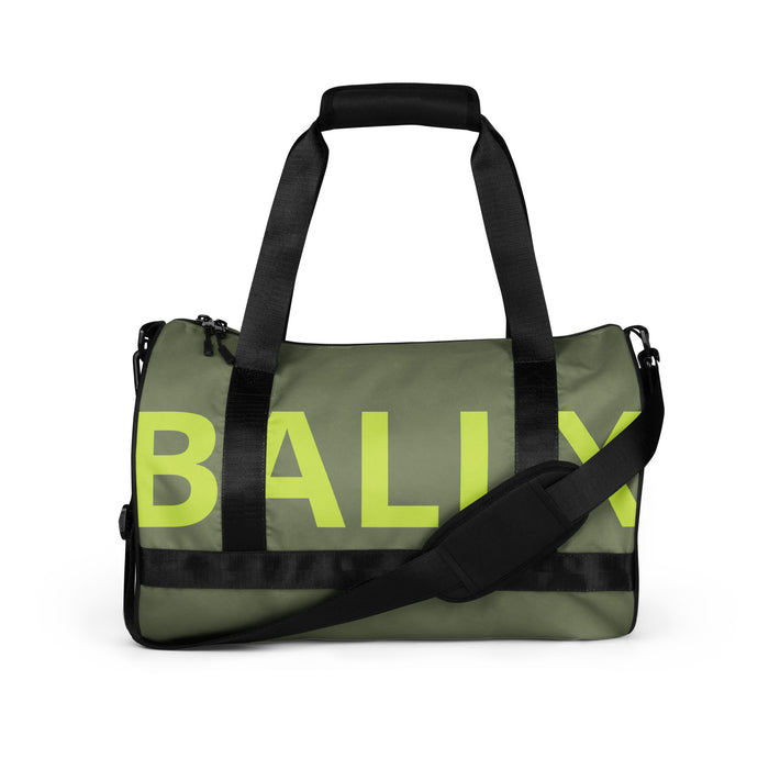 Paddleball Sporttasche - Khaki/Hellgrün