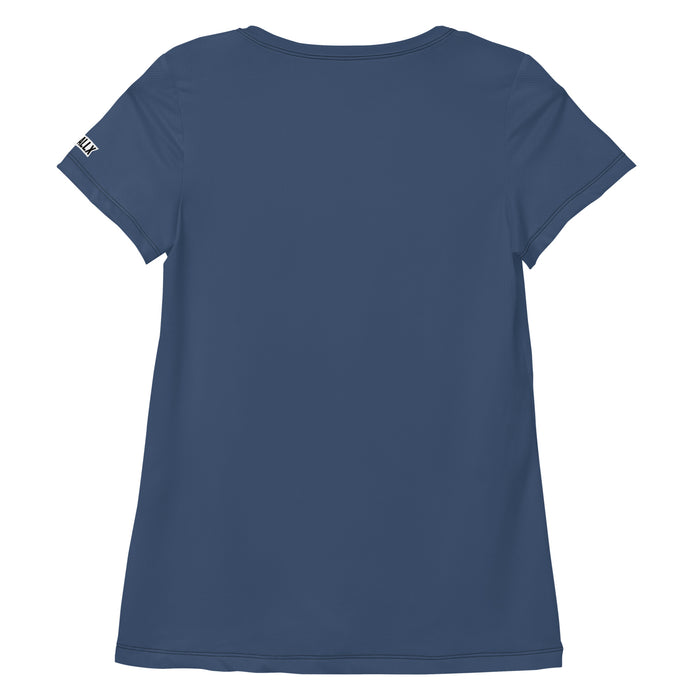 Tennis Sport T-Shirt für Frauen - Blau