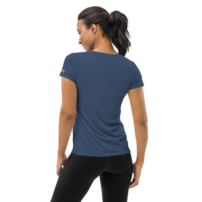 Federball Sport T-Shirt für Frauen - Blau