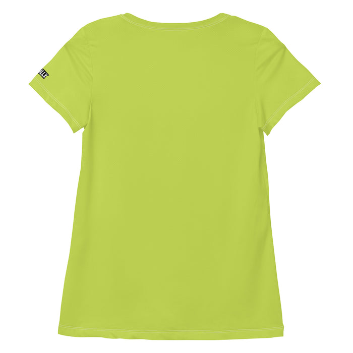 Badminton Sport T-Shirt für Frauen - Hellgrün