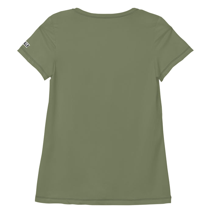 Pickleball Sport T-Shirt für Frauen - Khaki