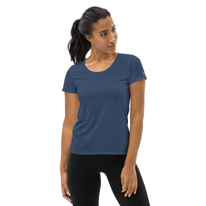 Badminton Sport T-Shirt für Frauen - Blau