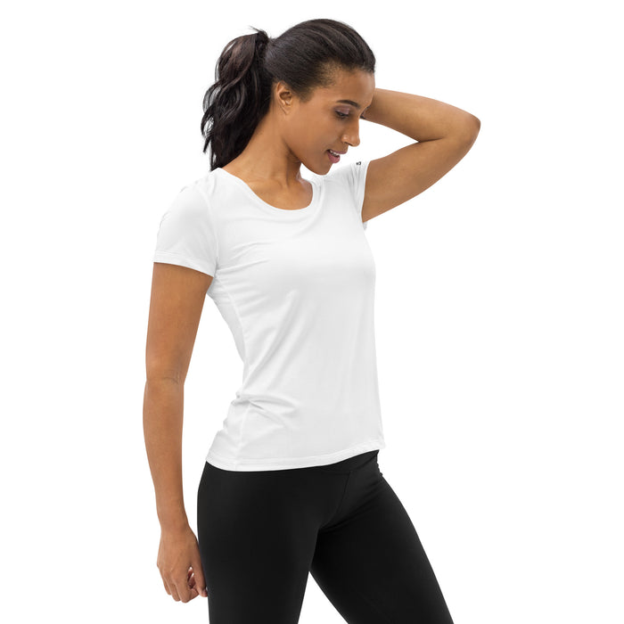 Federball Sport T-Shirt für Frauen - Weiß