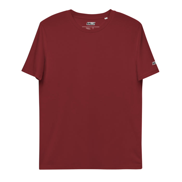 Badminton Bio-Baumwoll-T-Shirt für Männer (dunkel)